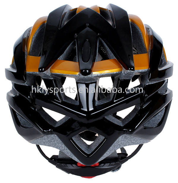वयस्कों के लिए नया डिज़ाइन 2-लेयर पीसी प्रिंटिंग रंगीन सुरक्षा साइकिल/साइक्लिंग हेलमेट