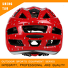 लोगो के साथ साइकिल हेलमेट
