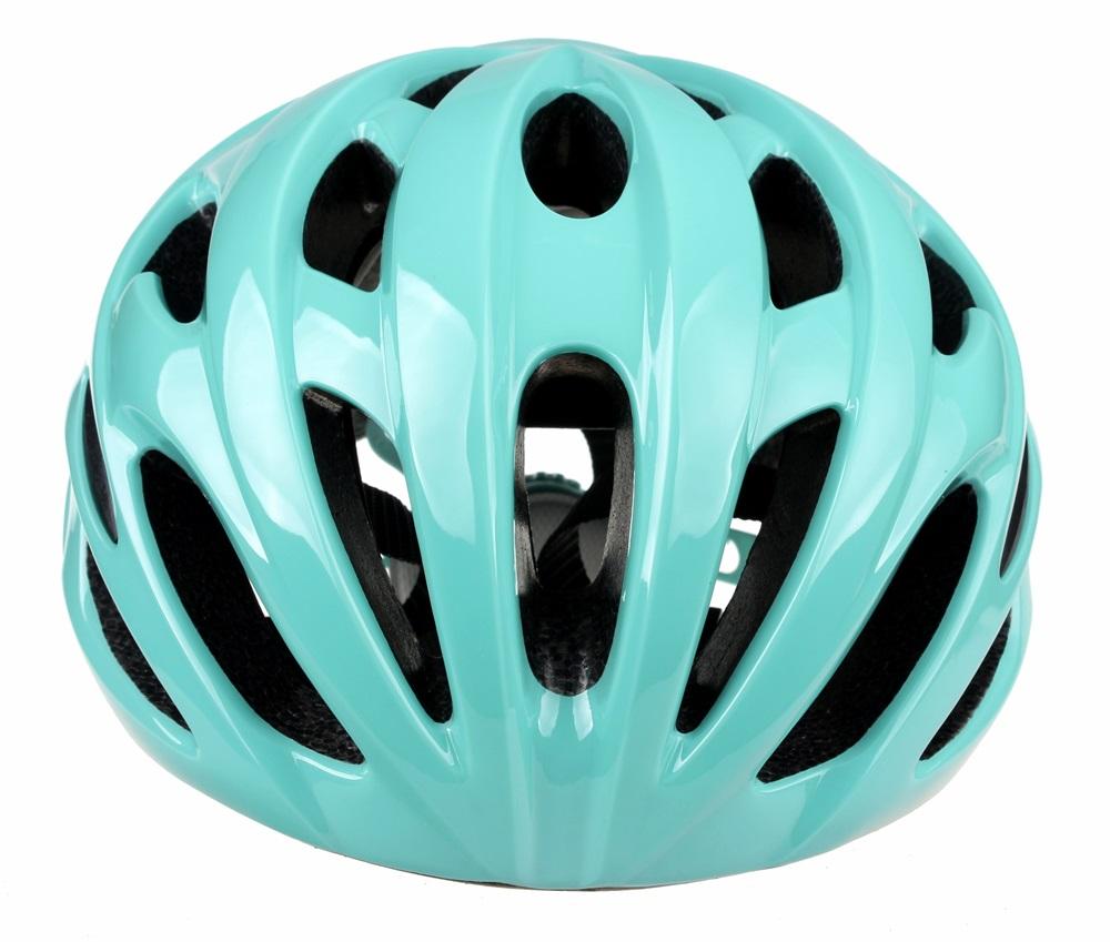 एलईडी लाइट के साथ आउटडोर रंगीन वयस्क सड़क साइकिल हेलमेट