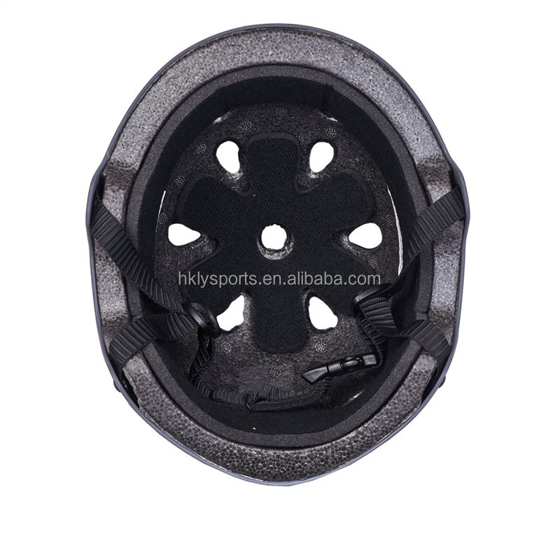 सीई सीपीएससी स्वीकृत सुरक्षात्मक अनुकूलित एबीएस मैट ब्लैक साइकिल स्केटिंग हेलमेट